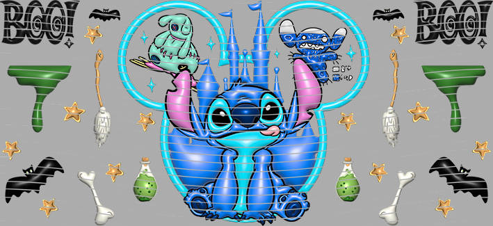 16oz Disney style-D-772